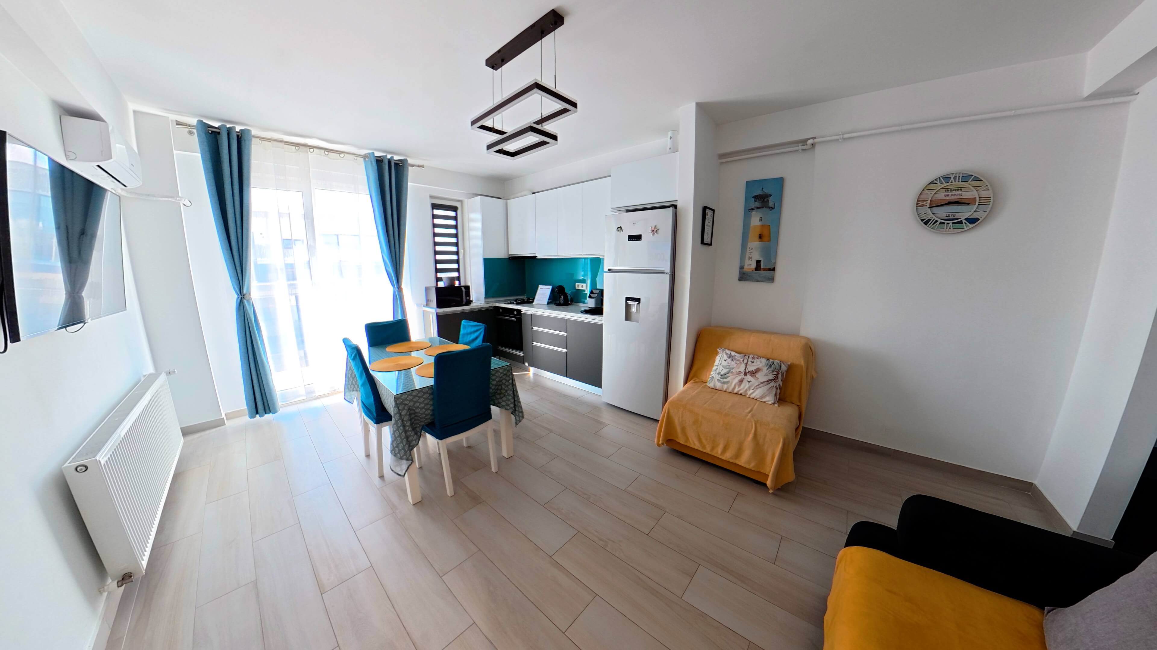 Bucătărie modernă apartament Mamaia Nord